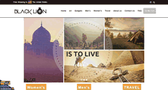 Desktop Screenshot of blacklionshop.com